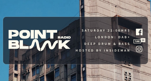 Hosted by Insideman: Point Blank DAB+ London: 21st June 2025