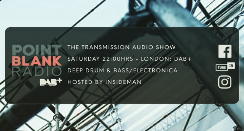 The Transmission Audio Show - Hosted by Insideman: Point Blank DAB+ London: 9th April 2022