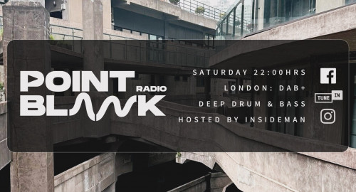 Hosted by Insideman: Point Blank DAB+ London: 11th April 2026