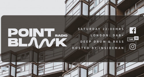 Hosted by Insideman: Point Blank DAB+ London: 10th October 2026