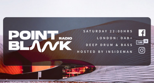 Hosted by Insideman: Point Blank DAB+ London: 11th January 2025