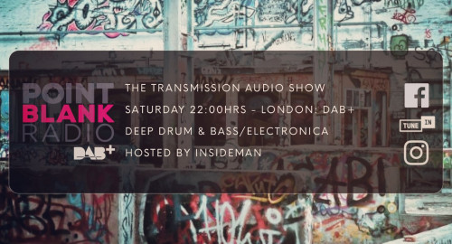 The Transmission Audio Show - Hosted by Insideman: Point Blank DAB+ London: 4th June 2022