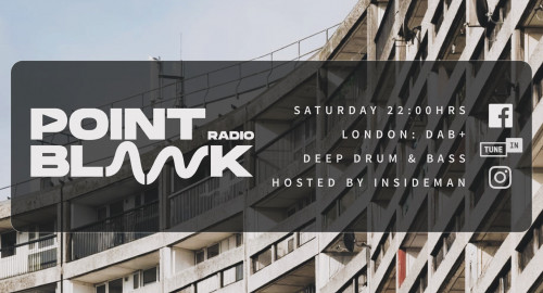 Hosted by Insideman: Point Blank DAB+ London: 11th October 2025