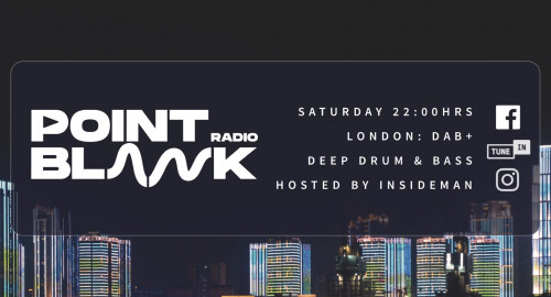 Hosted by Insideman: Point Blank DAB+ London: 20th April 2024
