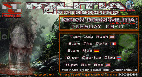 Jay Rush-militiaunderground.com (Radio show 9.11.21) jungle dnb & liquid funk
