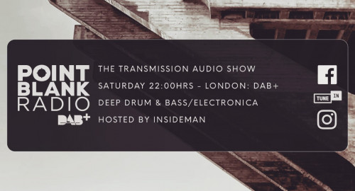 The Transmission Audio Show - Hosted by Insideman: Point Blank DAB+ London: 28th January 2023