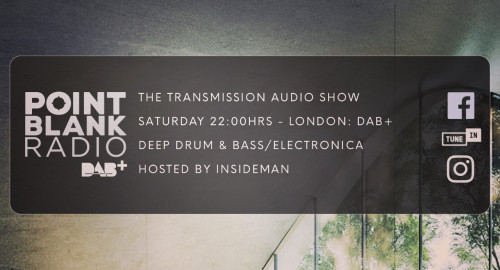The Transmission Audio Show - Hosted by Insideman: Point Blank DAB+ London: 16th October2022