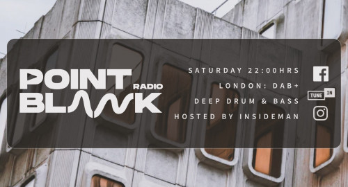 Hosted by Insideman: Point Blank DAB+ London: 25th May 2024