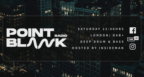 The Transmission Audio Show - Hosted by Insideman: Point Blank DAB+ London: 11th November 2023