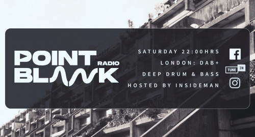Hosted by Insideman: Point Blank DAB+ London: 4th May 2024