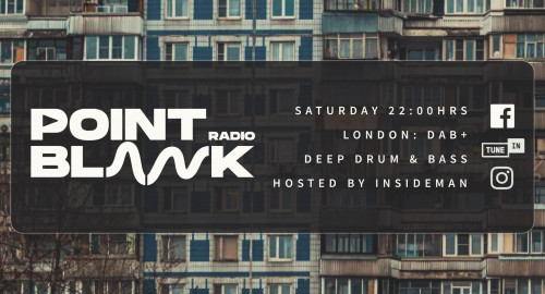 Hosted by Insideman: Point Blank DAB+ London: 22nd June 2024