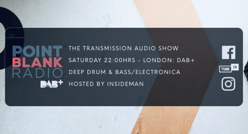 The Transmission Audio Show - Hosted by Insideman: Point Blank DAB+ London: 14th May 2022