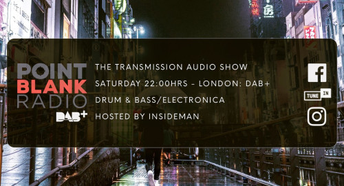 The Transmission Audio Show - Hosted by Insideman: Point Blank DAB+ London: 21st Nov 2021