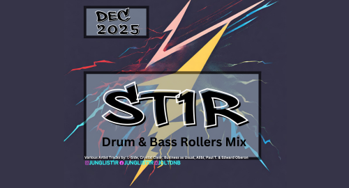 St1R - Drum & Bass Rollers Mixed Live on OnlyOldSkoolRadio.com (30NOV2025)