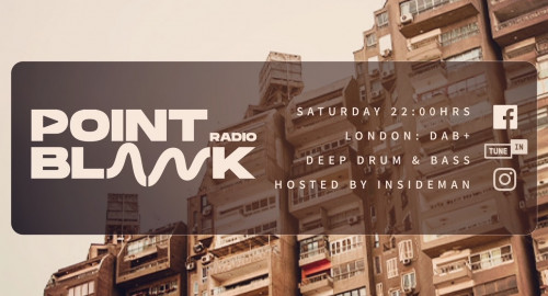 Hosted by Insideman: Point Blank DAB+ London: 14th December 2024