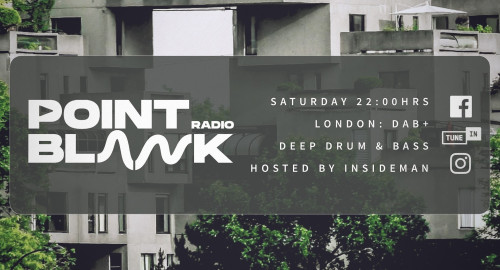 Hosted by Insideman: Point Blank DAB+ London: 1st March 2025