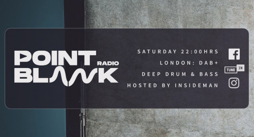 Hosted by Insideman: Point Blank DAB+ London: 10th August 2024